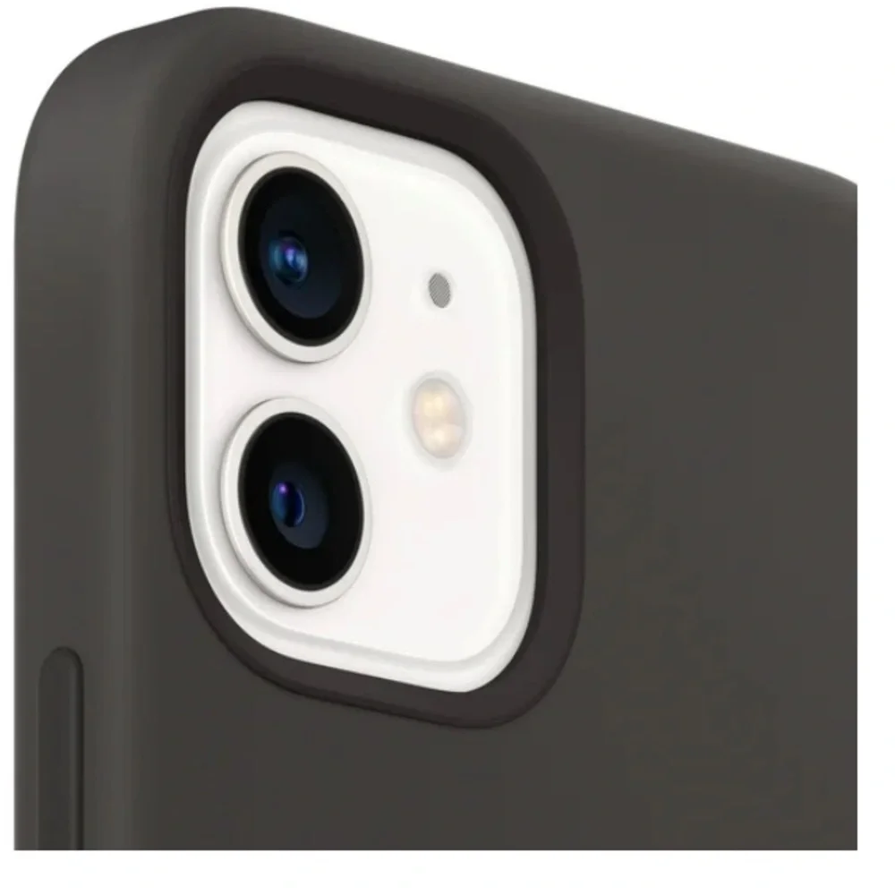 Apple iPhone 16 Pro Max Silicone Case - Black MagSafe